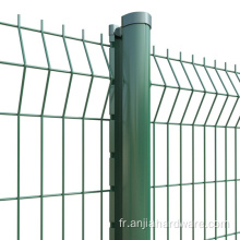 RAL6005 Green Garden Fence Pannel pour la maison extérieure